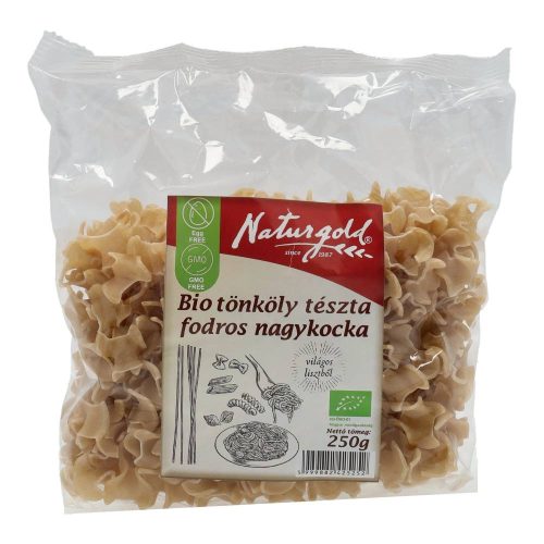 Naturgold bio tönk.tészta nagykocka 250g
