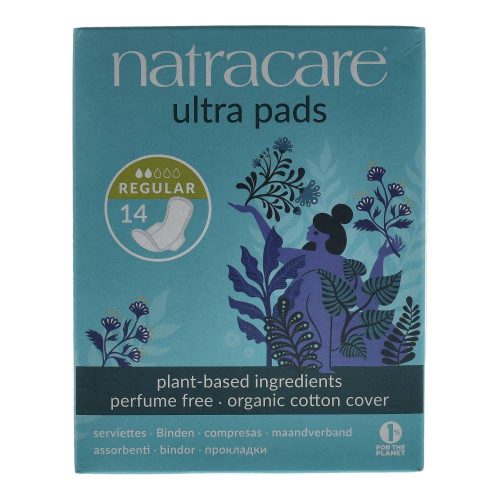 Natracare bio szárnyas betét normál (14 db)