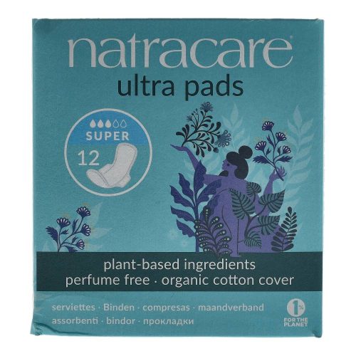 Natracare bio szárnyas betét, super