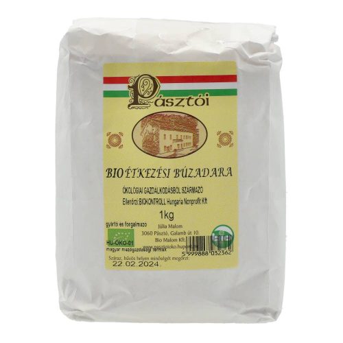Pásztói bio étkezési búzadara