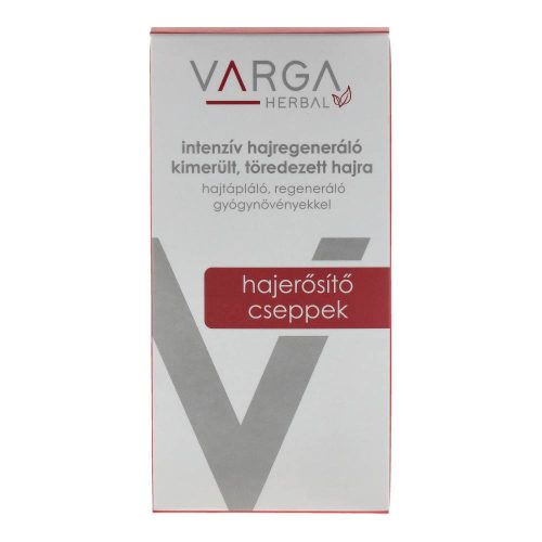 Varga hajerősítő cseppek nőknek
