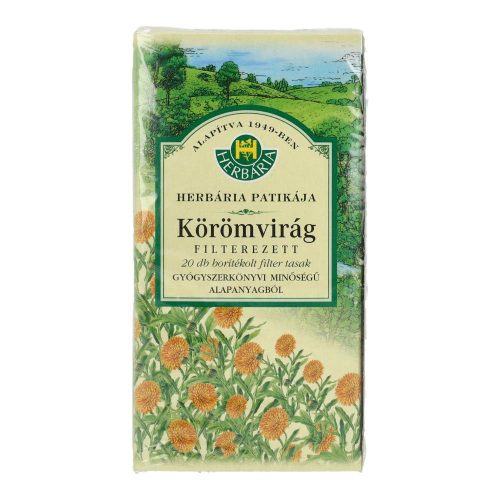 Herbária körömvirág tea filteres