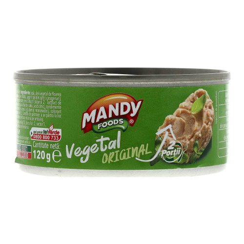 Mandy növényi pástétom natúr 120g