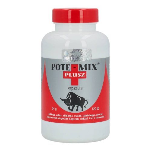 Pote-mix plusz kapszula 120 db
