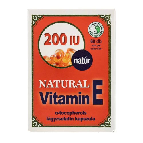 Dr. Chen natural vitamin e 200