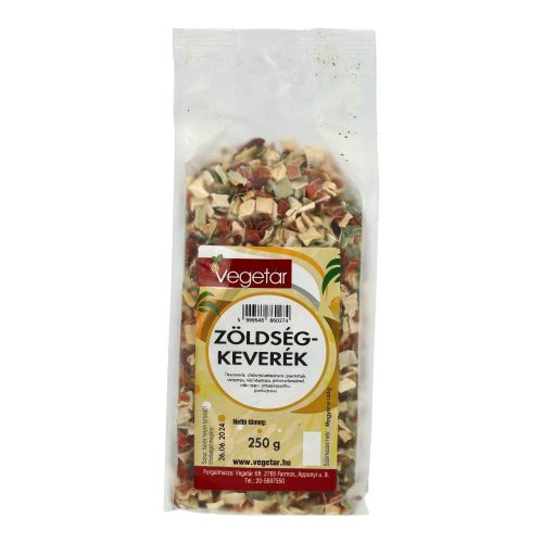 Vegetár vegi vegetáriánus zöldségkeverék