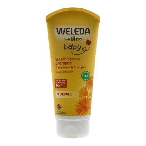 Weleda bio baba tusf.-sampon körömvirág.