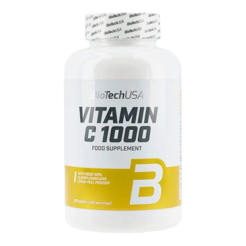 BioTechUSA vitamin c 1000 tabletta 100 db