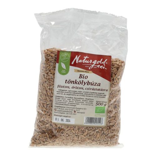 Naturgold bio tönköly főzés-sütés
