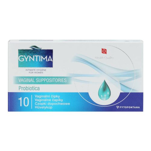 Gyntima probiotica hüvelykúp 10 db