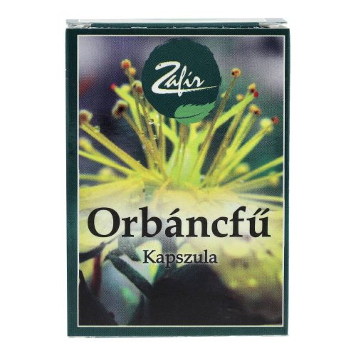 Zafír orbáncfű por kapszula