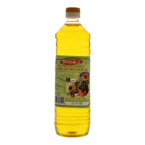 Biogold bio napraforgó olaj