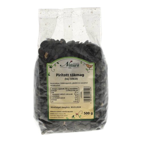 Natura tökmag pirított 500g