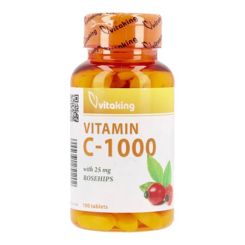 Vitaking c-1000 csipkebogyó tabl. 100 db
