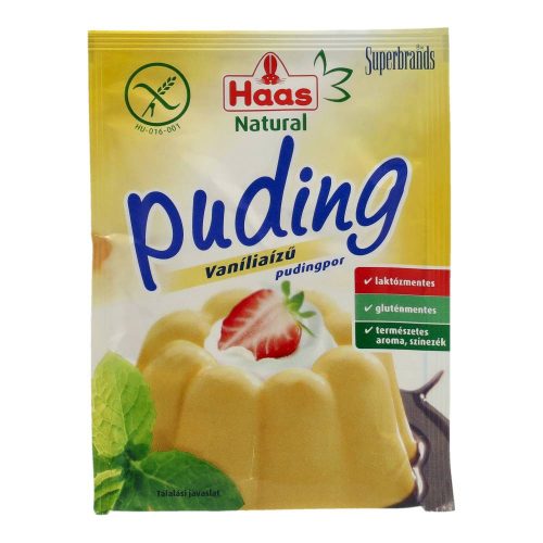 Haas pudingpor vanília gluténmentes