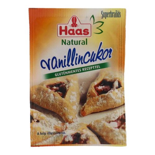 Haas vanillincukor