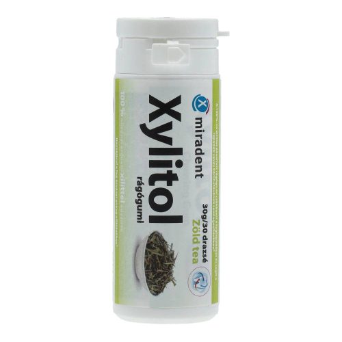 Miradent xylitol rágógumi zöld tea