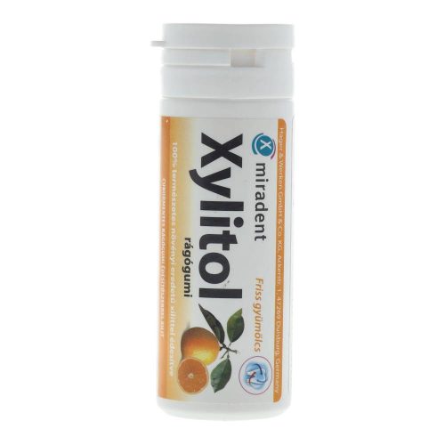 Miradent xylitol rágógumi friss gyümölcs