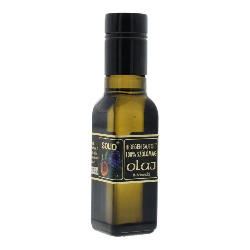 Solio hidegen sajtolt szőlőmagolaj 100ml