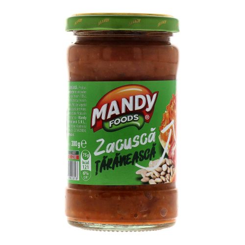 Mandy zakuszka parasztos babos zöldségp.