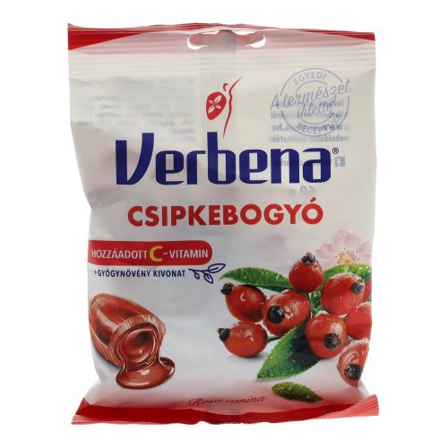 Verbena cukorka csipkebogyó