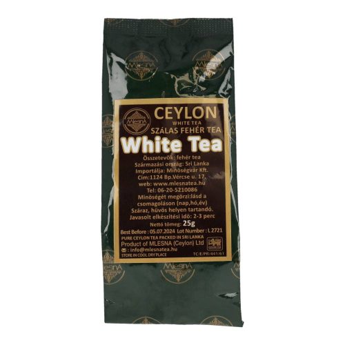 Mlesna fehértea 25 g