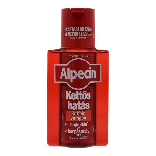 Alpecin sampon kettős hatás koffein