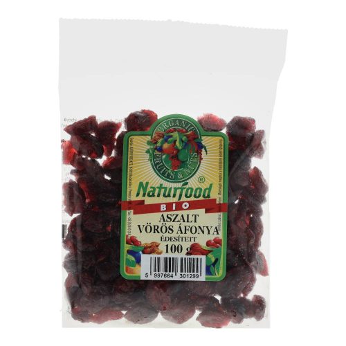 Naturfood bio aszalt vörösáfonya