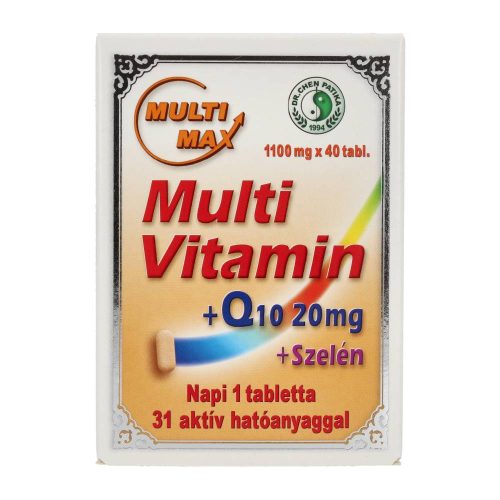 Dr. Chen multimax vitamin+q10+szelén tabl