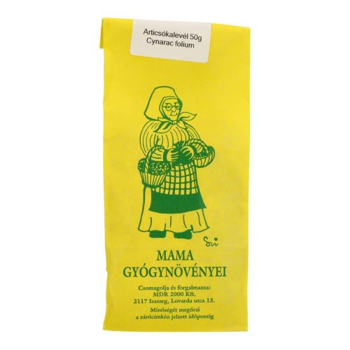 Mama drog articsókalevél