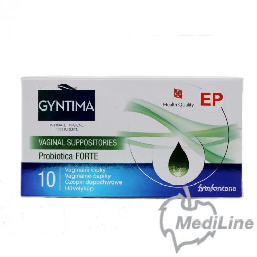 Gyntima hüvelykúp forte 10 db