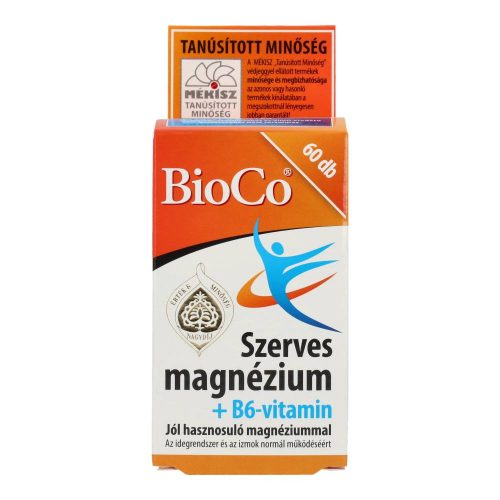 Bioco szerves magnézium+b6 tabletta 60 db