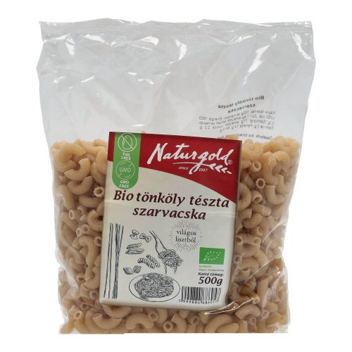 Naturgold bio tönk.tészta szarvacsk.500g