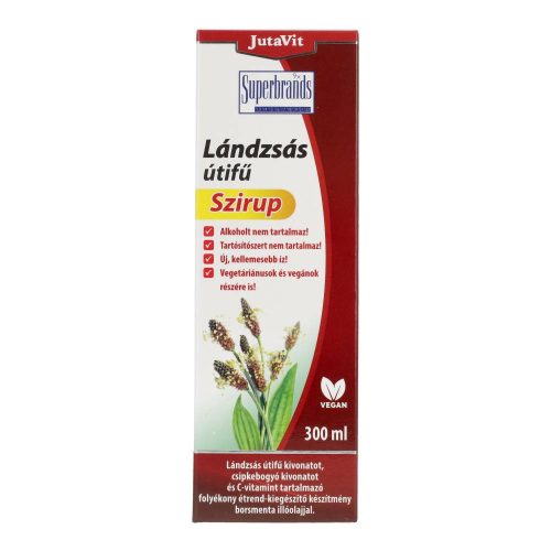 Jutavit lándzsás útifű szirup 250+50 ml