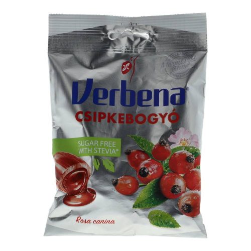 Verbena cukorka csipkebogyó light
