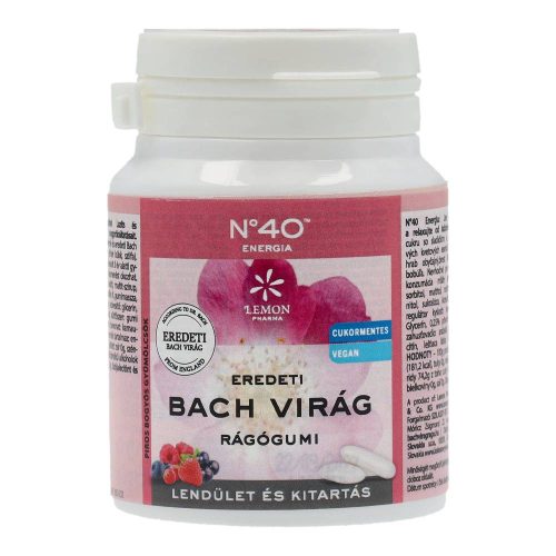 Bach virágterápiás rágó energia