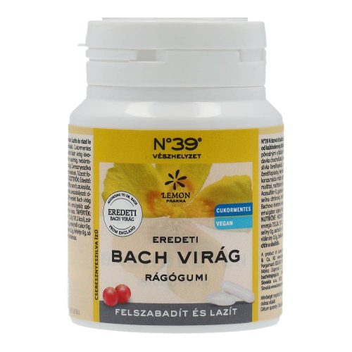 Bach virágterápiás rágó vészhelyzet