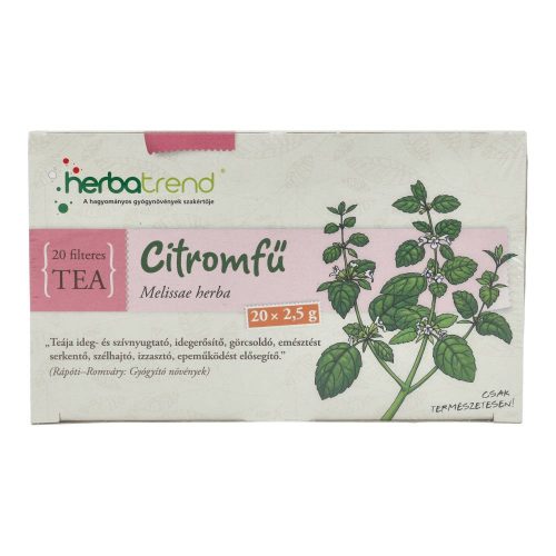 Herbatrend citromfű filteres tea