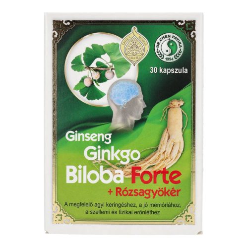 Dr. Chen ginseng ginkgo+rózsagyök. kapszula 