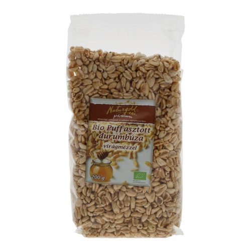 Naturgold bio puffasztottdurum virágmézzel