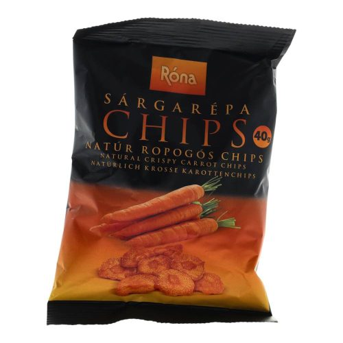 Róna sárgarépa chips 40 g