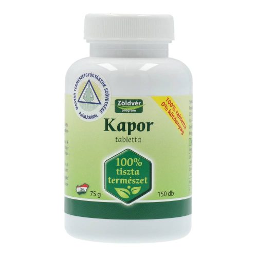 ZÖLDVÉR KAPOR TABLETTA 150DB
