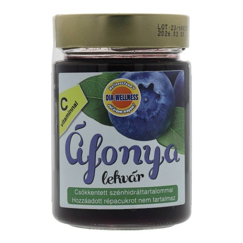 Dia-wellness lekvár áfonya