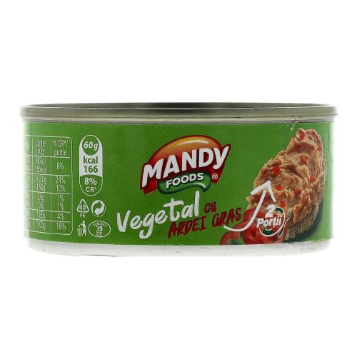 Mandy növényi pástétom paprikás 120g