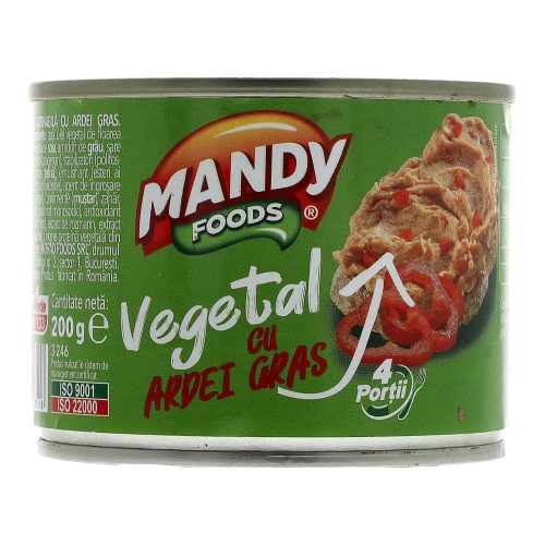 Mandy növényi pástétom paprikás 200g
