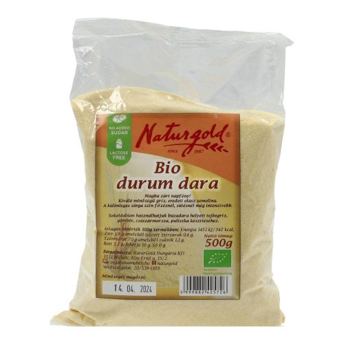 Naturgold bio durum dara 500g