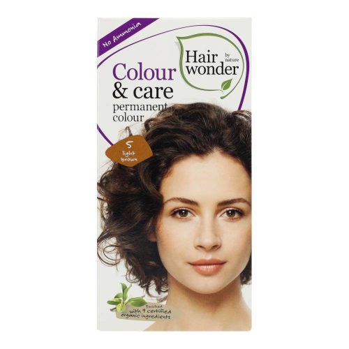 Hairwonder colour&care 5 világosbarna