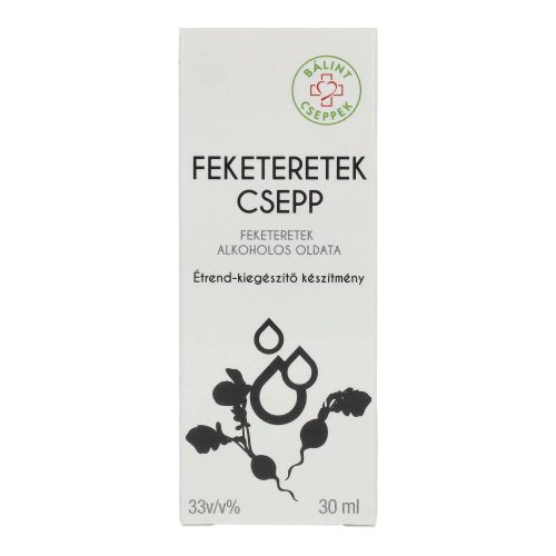 Bálint feketeretek csepp