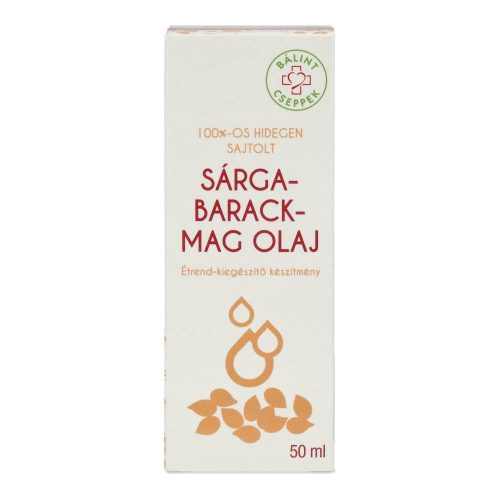 Bálint sárgabarackmag-olaj
