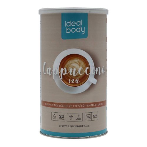 Idealbody fogyókúrás italpor capucc.525g